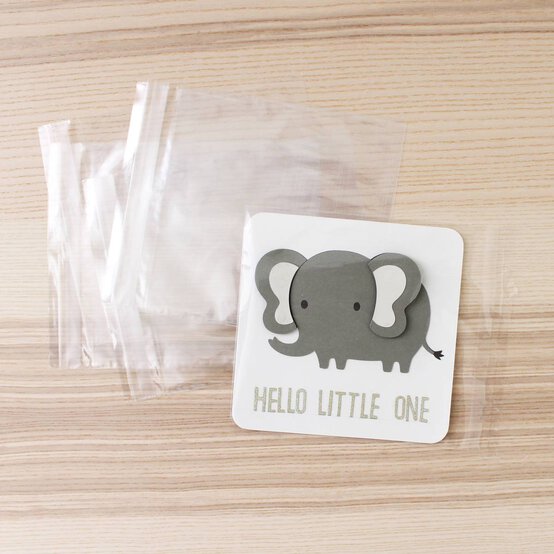 Clear Cello Bags 5 x 5 Inches 50 Pack image number 3