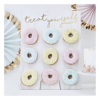 Ginger Ray Treat Yourself Doughnut Wall