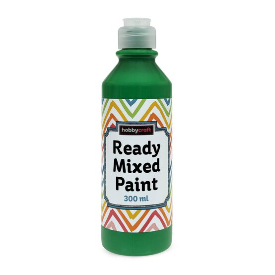Green Ready Mixed Paint 300ml image number 1