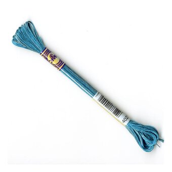 DMC Aqua Blue Colour Variations Stranded Cotton Thread 8m (4025)