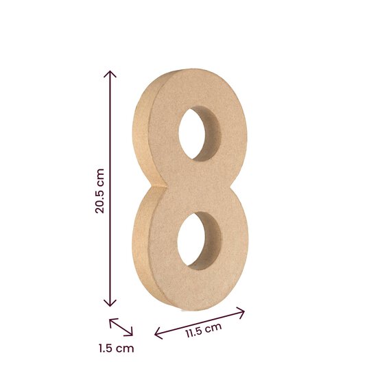 Mache Number 8 20cm image number 5