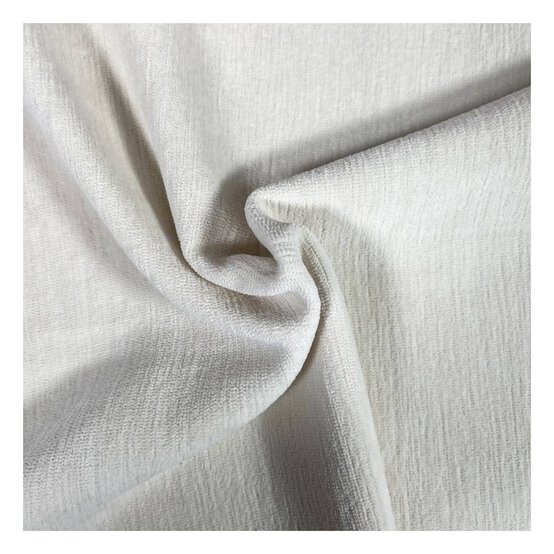 Cream Two Side Brushed Fabric by the Metre image number 1