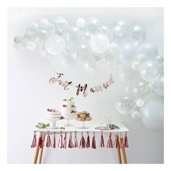 Ginger Ray White Balloon Arch Kit