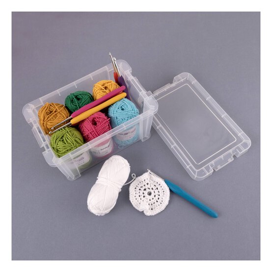 Whitefurze Allstore 1.7 Litre Clear Storage Box image number 2