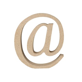 MDF Wooden Symbol @ 8cm