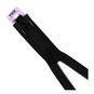 YKK Medium Weight Silver Elements Zip 76cm Black image number 1