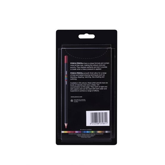 Uni-ball Posca Cosmos Artist Pencils 12 Pack image number 9