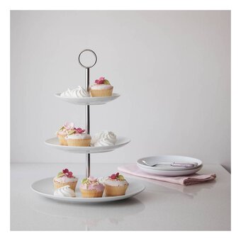 Three Tier Ceramic Cake Stand