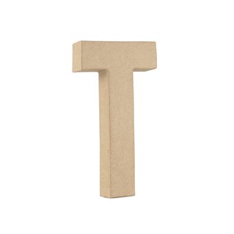Mache Letter T 20cm