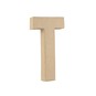 Mache Letter T 20cm image number 1