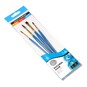 Daler-Rowney Simply Natural Camel Hair Brushes 4 Pack image number 1
