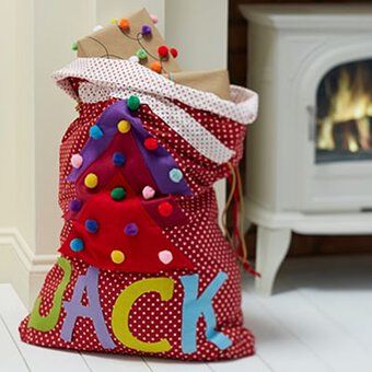 How to Make a Santa Sack