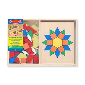 Melissa & Doug Pattern Blocks and Boards