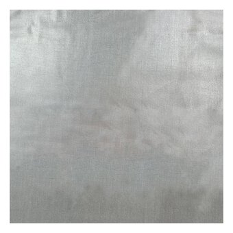 Silver Silky Habutae Fabric by the Metre