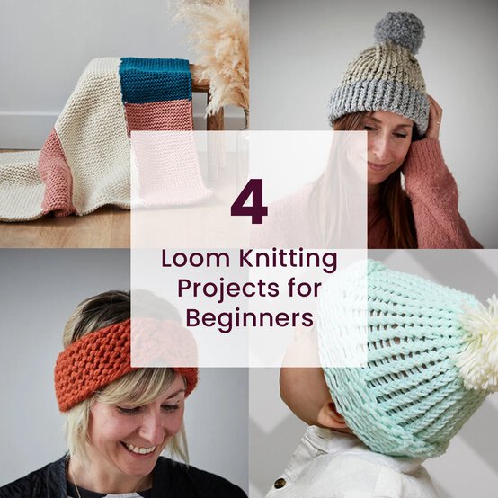 4 Loom Knitting Projects for Beginners image number 1