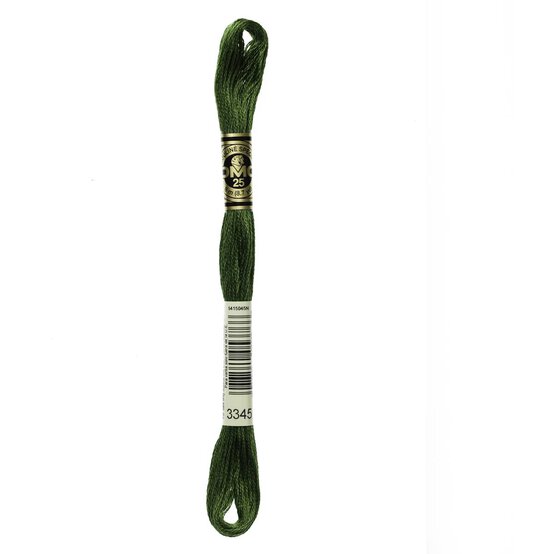 DMC Green Mouline Special 25 Cotton Thread 8m (3345) image number 3