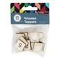 Printed Wooden Number Toppers 20 Pack image number 2