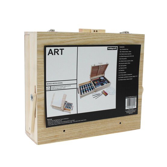 Mixed Media Easel Set 73 Pieces image number 3