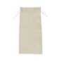 Natural Cotton Drawstring Bottle Bag image number 1