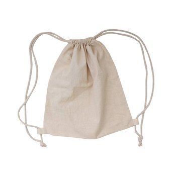 Natural Cotton Drawstring Bag