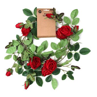 Red Rose Garland 1.8m