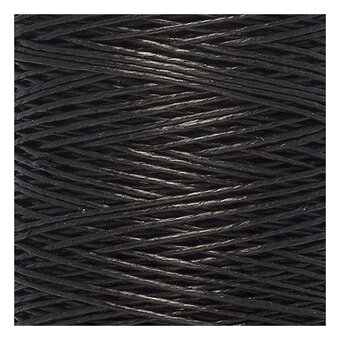 Gutermann Black Linen Thread 50m (7202)