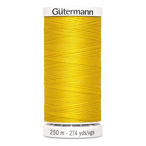 Gutermann Yellow Sew All Thread 250m (106) image number 1