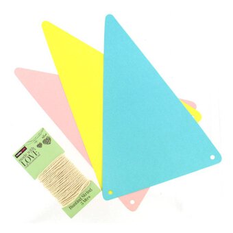 Pastel Paper Bunting Kit 5m