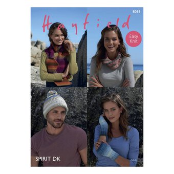 Hayfield Spirit DK Winter Accessories Pattern 8039