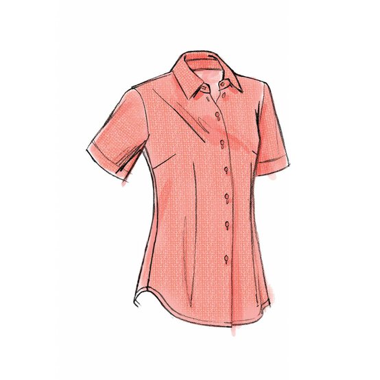 Vogue Women&rsquo;s Blouse Sewing Pattern V8772 (14-22) image number 4