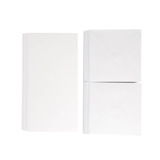 White Cards  5 x 5 Inches 50 Pack image number 3