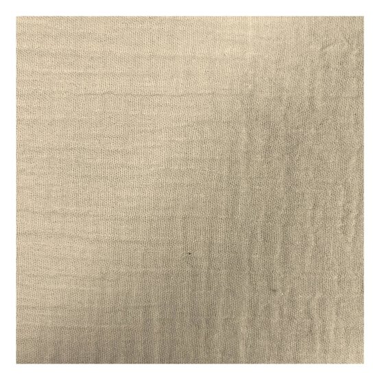 Cream Double Gauze Fabric by the Metre image number 2