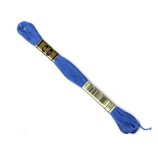 DMC Blue Mouline Special 25 Cotton Thread 8m (825) image number 1
