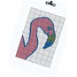 FREE PATTERN DMC Flamingo Cross Stitch 0205 image number 5