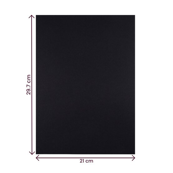 Black Card A4 50 Pack image number 5