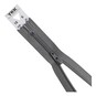 YKK Light Grey Dress and Skirt Zip 15cm image number 1