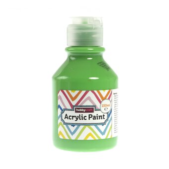 Kids&rsquo; Leaf Green Acrylic Paint 150ml
