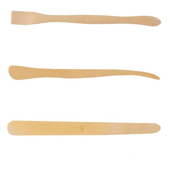 Wooden Modelling Tool Set 3 Pack