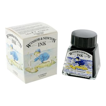 Winsor & Newton Ultramarine Drawing Ink 14ml