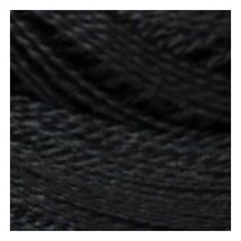 DMC Black Pearl Cotton Thread on a Ball Size 8 80m (310)