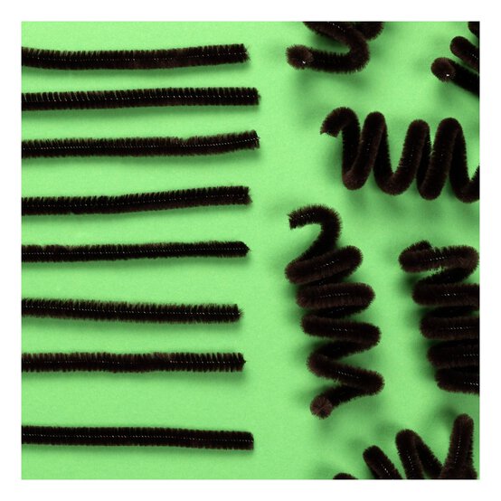 Dark Brown Pipe Cleaners 12 Pack image number 2