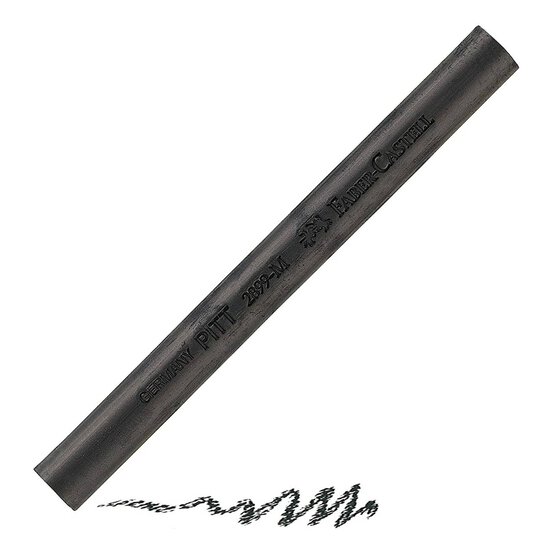 Faber-Castell Medium Compressed Charcoal 3 Pack image number 2