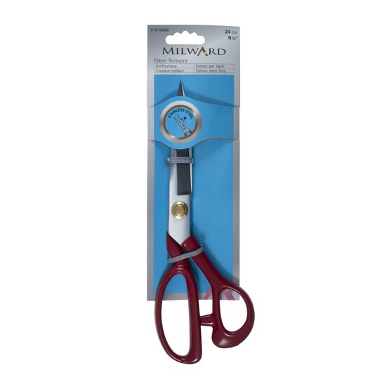 Milward Red Fabric Scissors 24cm image number 1
