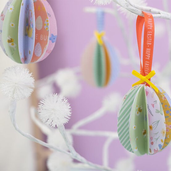 How to Make 3D Papercraft Eggs for Easter image number 1
