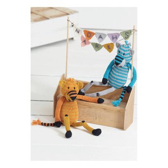 FREE PATTERN Sirdar Cotton DK Noahs Ark Tigers Knitting Pattern