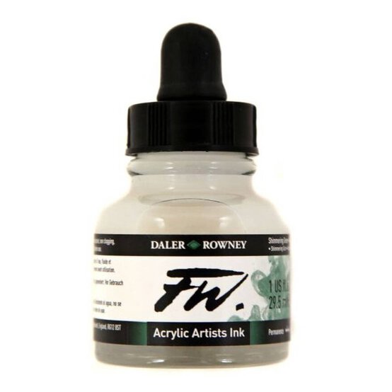 Daler-Rowney Shimmer Green FW Acrylic Artists Ink 29.5ml image number 1