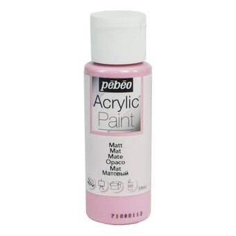 Pebeo Lilac Matt Acrylic Craft Paint 59ml