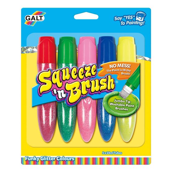 Classic Colour Squeeze n Brush 5 Pack image number 1