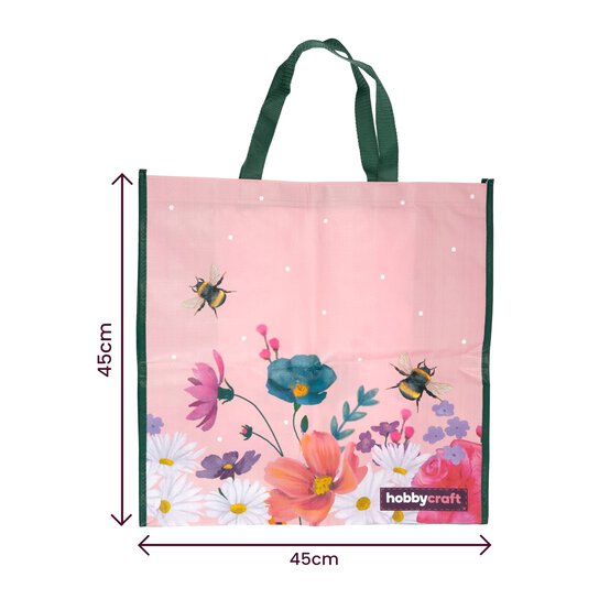 Spring Bees Woven Bag for Life image number 4