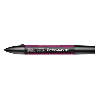 Winsor & Newton Maroon Brushmarker